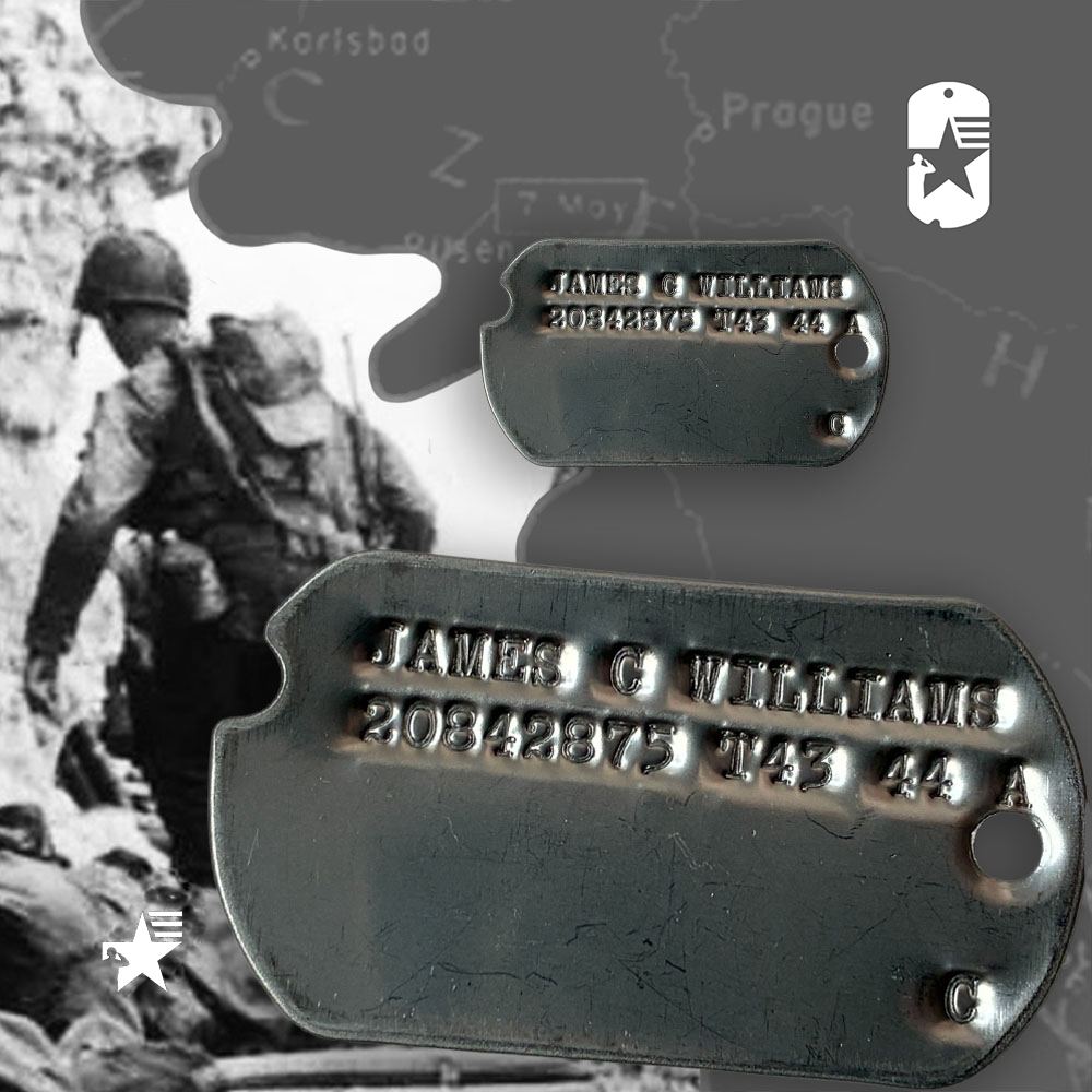 D2002 Razba psich znamek dle vzoru DOG TAG 1943-1944